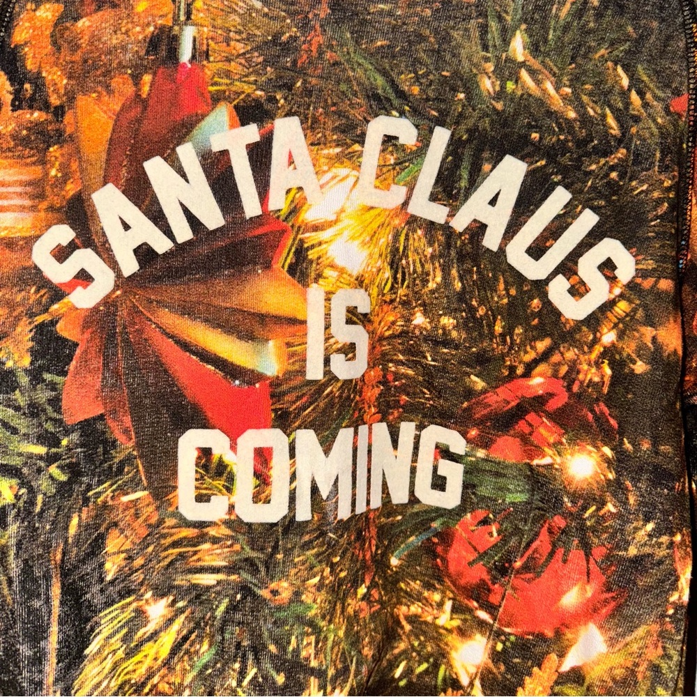Santa Claus Is Coming Christmas Sweatshirt - Picture 3 of 9